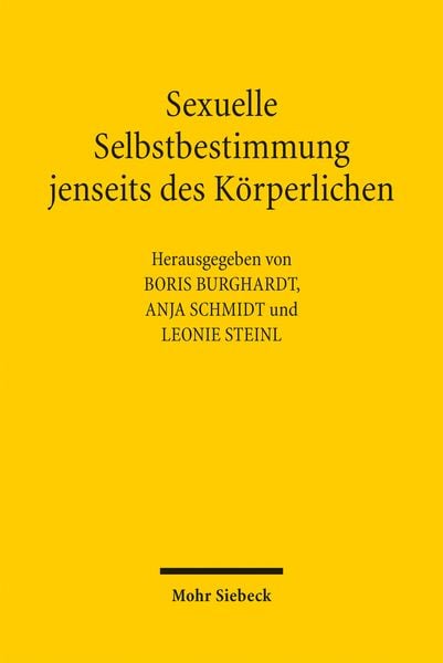 Produktbild: Sexuelle Selbstbestimmung jenseits des K&ouml;rperlichen