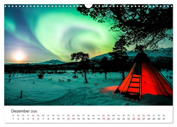 Produktbild: Camping - Raus in die Natur. (Wandkalender 2026 DIN A3 quer), CALVENDO Monatskalender