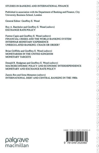 Produktbild: Monetary Economics in the 1990s