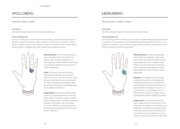 Produktbild: Die Sprache der H&auml;nde &ndash; ein moderner Guide zur Selbsterkenntnis