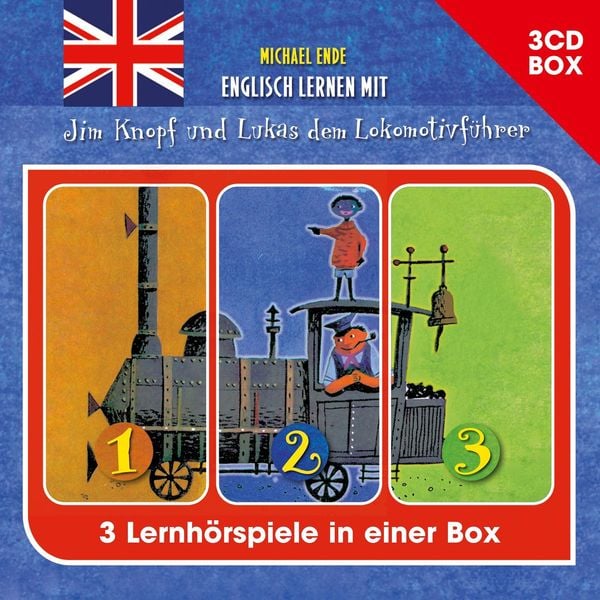 Englisch lernen mit Jim Knopf und Lukas dem Lokomotivführer - 3-CD Hörspielbox