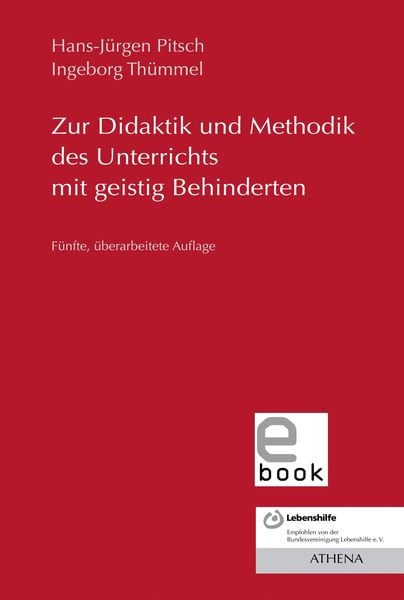 Produktbild: Zur Didaktik und Methodik des Unterrichts mit geistig Behinderten