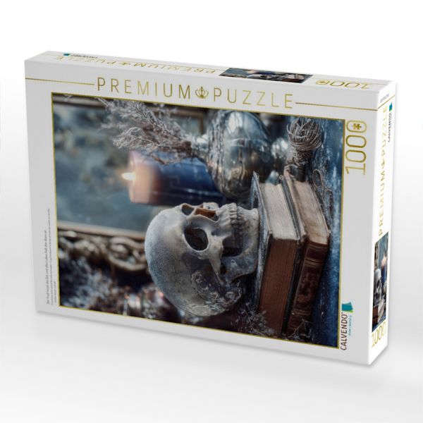 Produktbild: CALVENDO Puzzle Der Frost k&uuml;sst die Zeit und alles Leben h&auml;lt den Atem an | 1000 Teile Lege-Gr&ouml;&szlig;e 64x48cm Foto-Puzzle f&uuml;r gl&uuml;ckliche Stunden