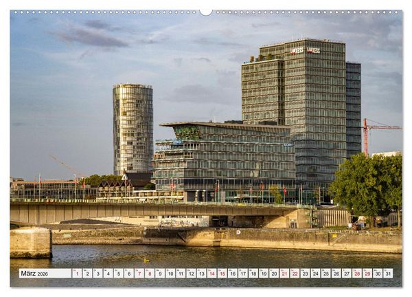 Produktbild: Cologne - K&ouml;ln (Wandkalender 2026 DIN A2 quer), CALVENDO Monatskalender