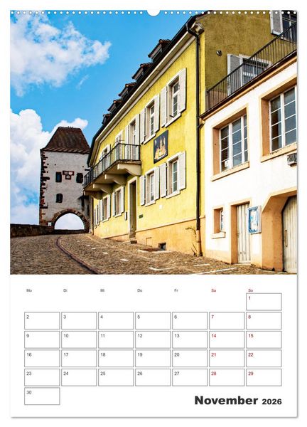 Produktbild: Breisach - Reiseplaner (hochwertiger Premium Wandkalender 2026 DIN A2 hoch), Kunstdruck in Hochglanz