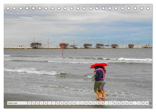 Produktbild: ItalienReise Venedig Chioggia Comacchio (Tischkalender 2026 DIN A5 quer), CALVENDO Monatskalender