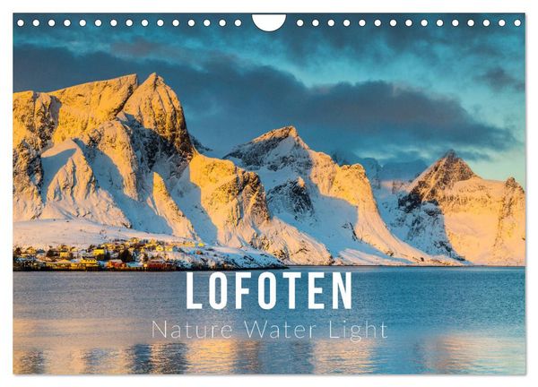 Lofoten. Nature Water Light (Wall Calendar 2026 DIN A4 landscape), CALVENDO 12 Month Wall Calendar