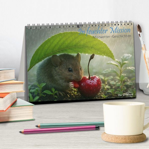 Produktbild: In feuchter Mission - Mistwetter Geschichten (Tischkalender 2026 DIN A5 quer), CALVENDO Monatskalender