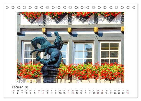 Produktbild: Cochem - an der Mosel (Tischkalender 2026 DIN A5 quer), CALVENDO Monatskalender