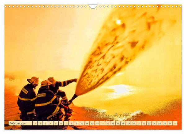 Produktbild: Feuerwehr - Eins&auml;tze (Wandkalender 2026 DIN A3 quer), CALVENDO Monatskalender