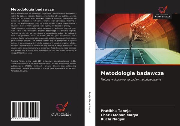Produktbild: Metodologia badawcza