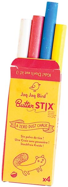 Produktbild: Jaq Jaq Bird - Kreidemalbuch Set mit 4 Kreiden Einhörner