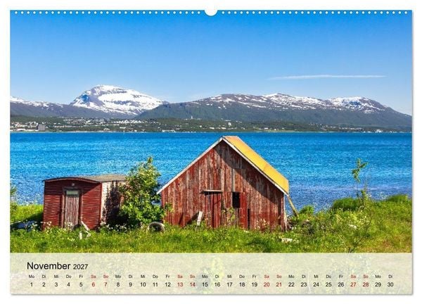 Produktbild: Norwegen Wo die Natur Geschichten erz&auml;hlt (Wandkalender 2027 DIN A2 quer), CALVENDO Monatskalender