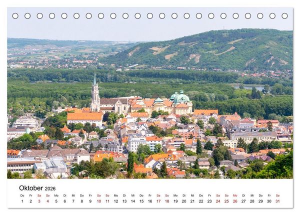 Produktbild: Das Weinviertel im wundersch&ouml;nen Nieder&ouml;sterreich. (Tischkalender 2026 DIN A5 quer), CALVENDO Monatskalender
