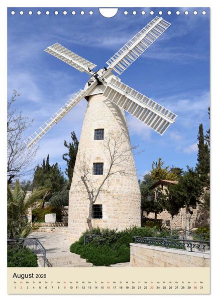 Produktbild: Jerusalem - Jeruschalajim (Wandkalender 2026 DIN A4 hoch), CALVENDO Monatskalender