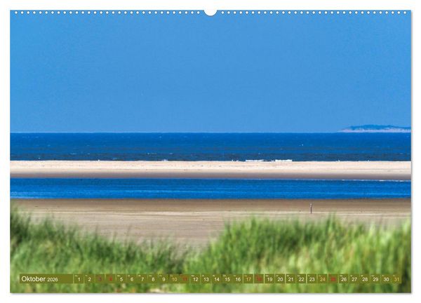 Produktbild: BORKUM Entdeckungen (hochwertiger Premium Wandkalender 2026 DIN A2 quer), Kunstdruck in Hochglanz