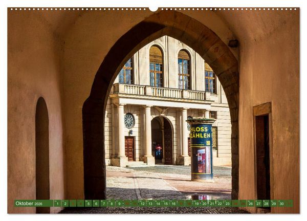 Produktbild: Klassikerstadt Weimar - Reise durch das sch&ouml;ne Th&uuml;ringen (hochwertiger Premium Wandkalender 2026 DIN A2 quer), Kunstdruck in Hochglanz