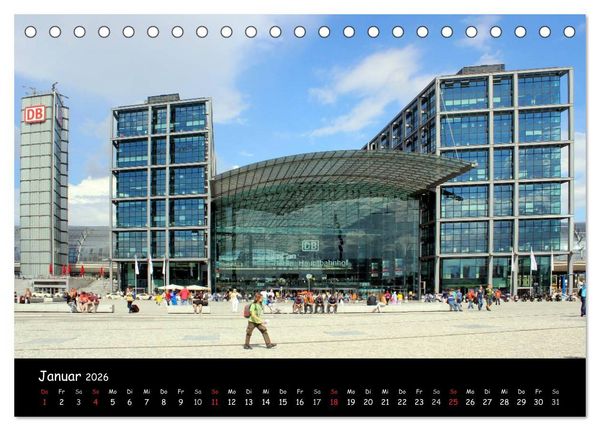 Produktbild: Berlin (Tischkalender 2026 DIN A5 quer), CALVENDO Monatskalender
