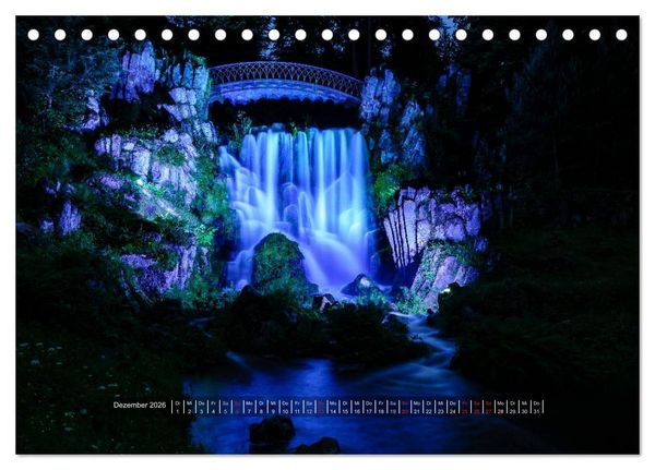 Produktbild: Der Bergpark Kassel-Wilhelmsh&ouml;he (Tischkalender 2026 DIN A5 quer), CALVENDO Monatskalender