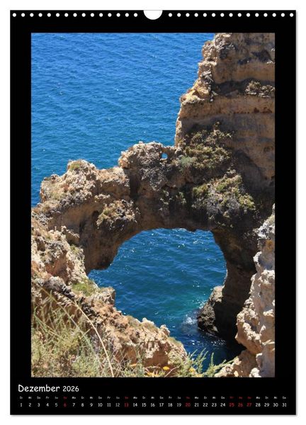 Produktbild: Blickpunkte Algarve (Wandkalender 2026 DIN A3 hoch), CALVENDO Monatskalender