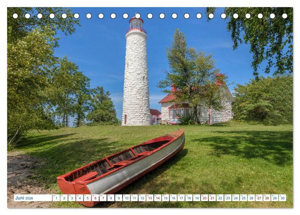 Produktbild: Ontario Kanada, Lake Huron und Georgian Bay (Tischkalender 2026 DIN A5 quer), CALVENDO Monatskalender