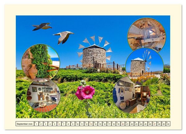 Produktbild: Natur und Kultur der Insel Kos (Wandkalender 2026 DIN A2 quer), CALVENDO Monatskalender