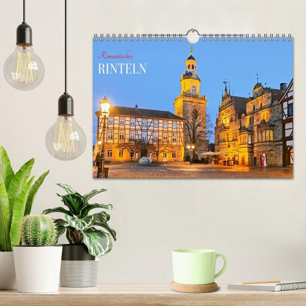 Produktbild: Romantisches RINTELN (Wandkalender 2026 DIN A4 quer), CALVENDO Monatskalender