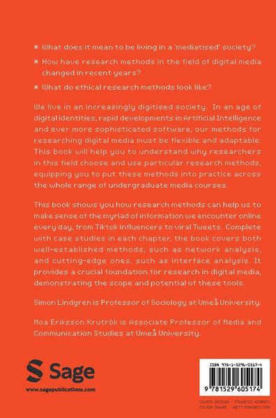Produktbild: Researching Digital Media and Society