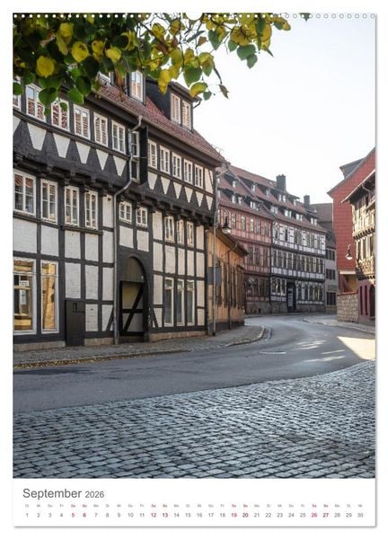 Produktbild: Fachwerk in Halberstadt (Wandkalender 2026 DIN A2 hoch), CALVENDO Monatskalender