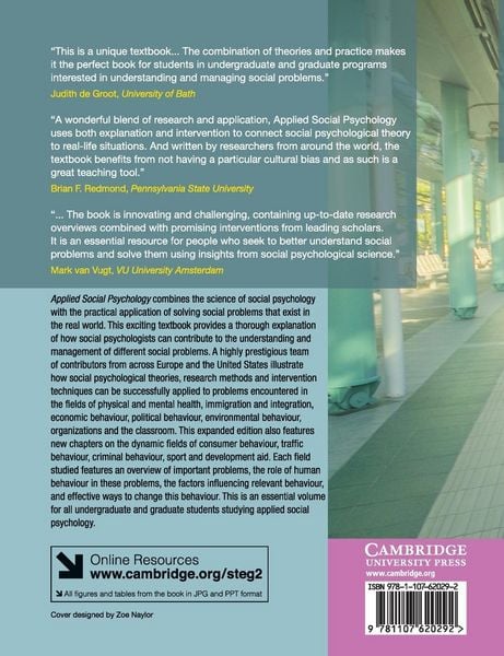 Produktbild: Applied Social Psychology