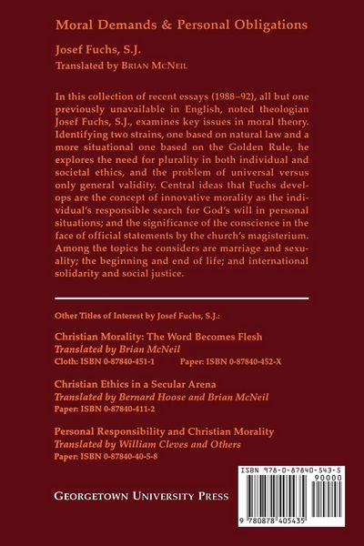 Produktbild: Moral Demands and Personal Obligations