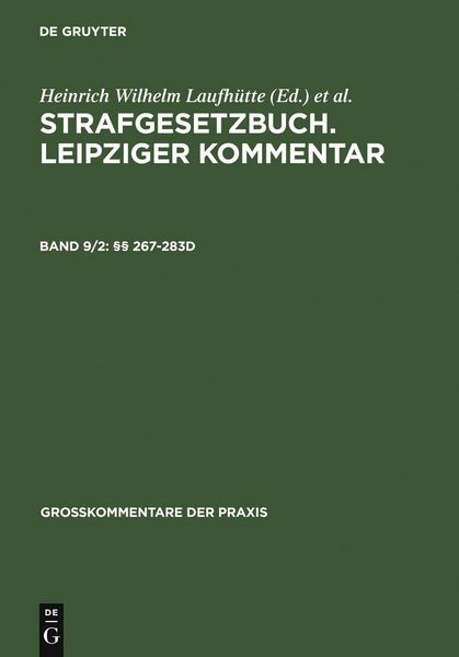 Produktbild: &sect;&sect; 267-283d