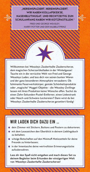Produktbild: Harry Potter: Weasleys Zauberhafte Zauberscherze - Fantastische Objekte aus der Zauberwelt