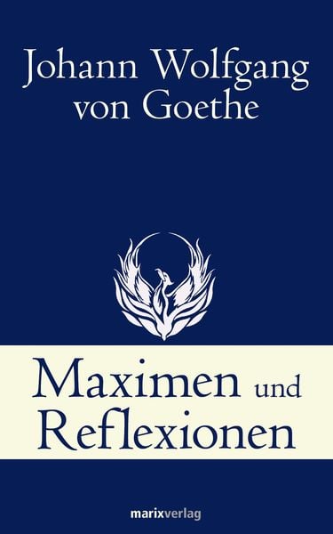 Produktbild: Maximen und Reflexionen