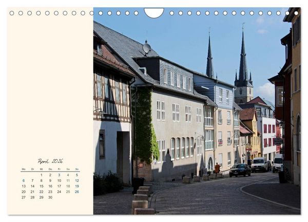 Produktbild: Saalfeld an der Saale &ndash; mein Streifzug durch die historische Altstadt (Wandkalender 2026 DIN A4 quer), CALVENDO Monatskalender