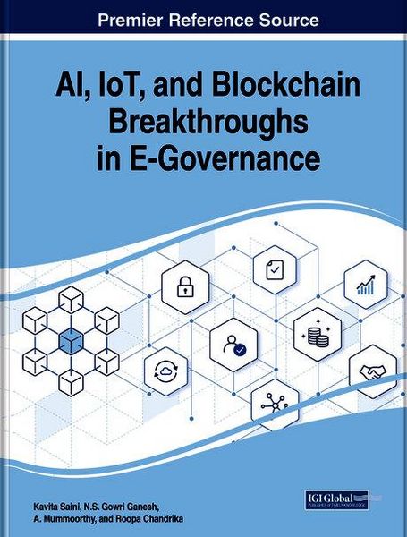 Produktbild: AI, IoT, and Blockchain Breakthroughs in E-Governance