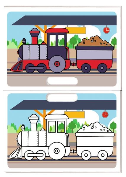 Produktbild: Mein erstes Fahrzeug-Malbuch