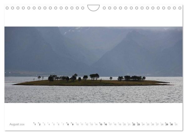 Produktbild: Panoramen der norwegischen K&uuml;ste (Wandkalender 2026 DIN A4 quer), CALVENDO Monatskalender