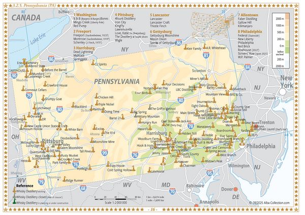 Produktbild: Whisky Atlas North America 2025