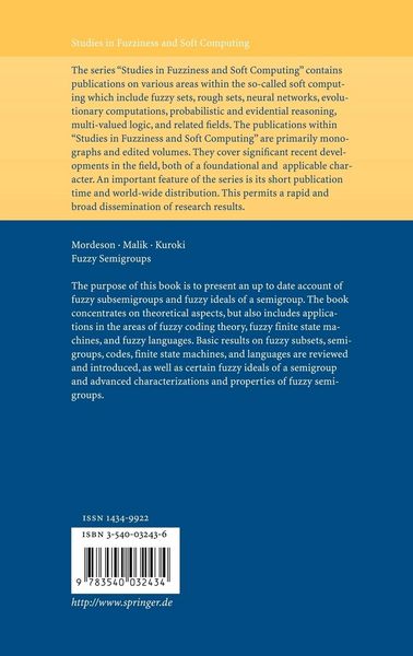 Produktbild: Fuzzy Semigroups