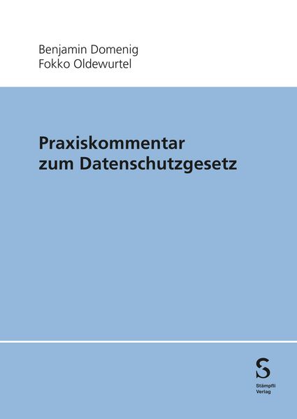 Produktbild: Praxiskommentar zum Datenschutzgesetz