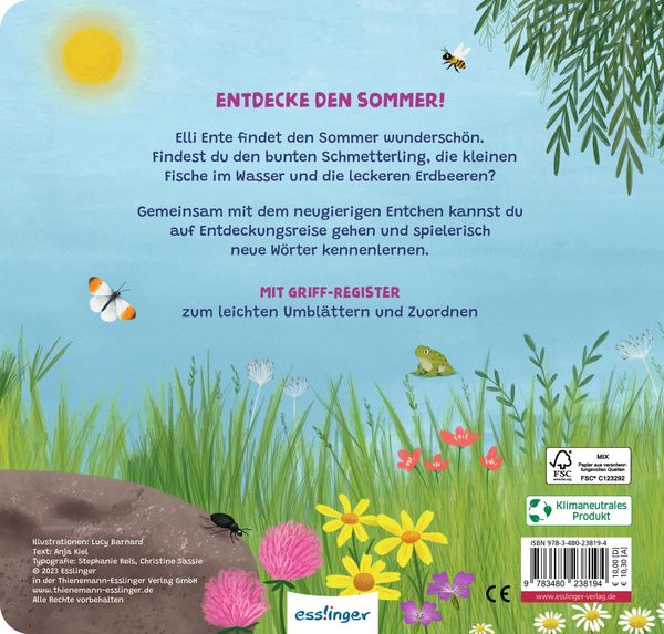 Produktbild: Mein erstes Jahreszeitenbuch: Elli, die kleine Ente