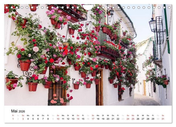 Produktbild: Fotoimpressionen aus Andalusien (Wandkalender 2026 DIN A4 quer), CALVENDO Monatskalender
