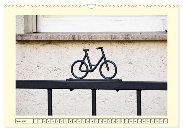 Produktbild: Drahtesel in unseren Stra&szlig;en (Wandkalender 2026 DIN A3 quer), CALVENDO Monatskalender