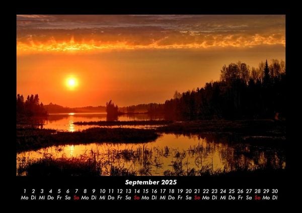 Produktbild: Sonnenunterg&auml;nge 2025 Fotokalender DIN A3