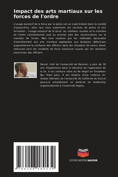 Produktbild: Impact des arts martiaux sur les forces de l'ordre
