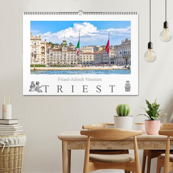 Produktbild: Friaul-Julisch Venetien - Triest (Wandkalender 2026 DIN A2 quer), CALVENDO Monatskalender
