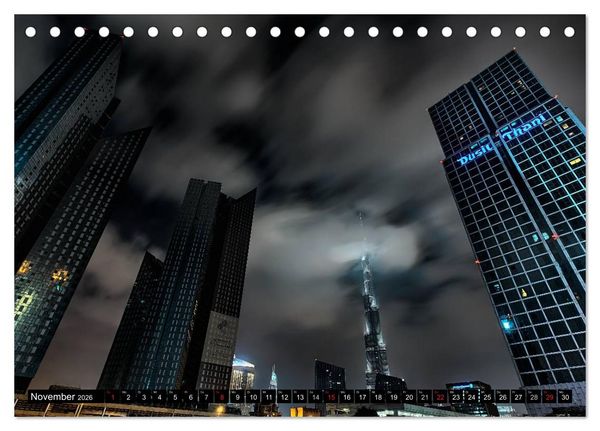 Produktbild: Dubai - City of dreams (Tischkalender 2026 DIN A5 quer), CALVENDO Monatskalender