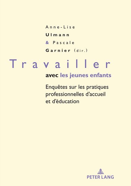 Produktbild: Travailler avec les jeunes enfants