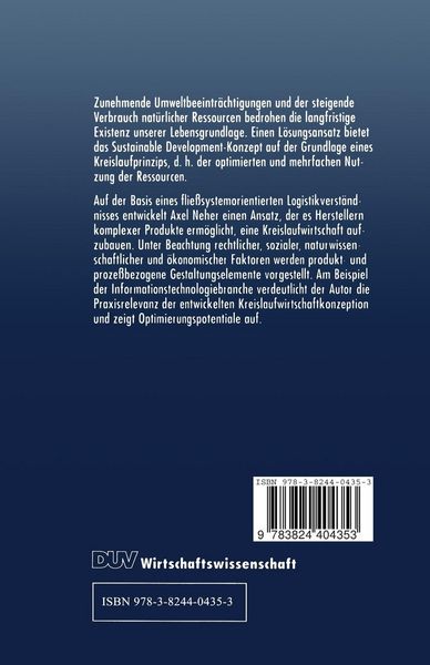 Produktbild: Kreislaufwirtschaft f&uuml;r Unternehmen